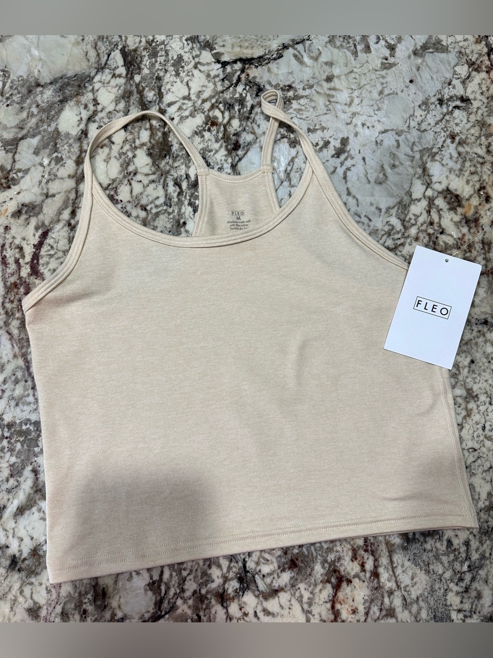 FLEO Switch Up cropped tank size medium, brand NEW.